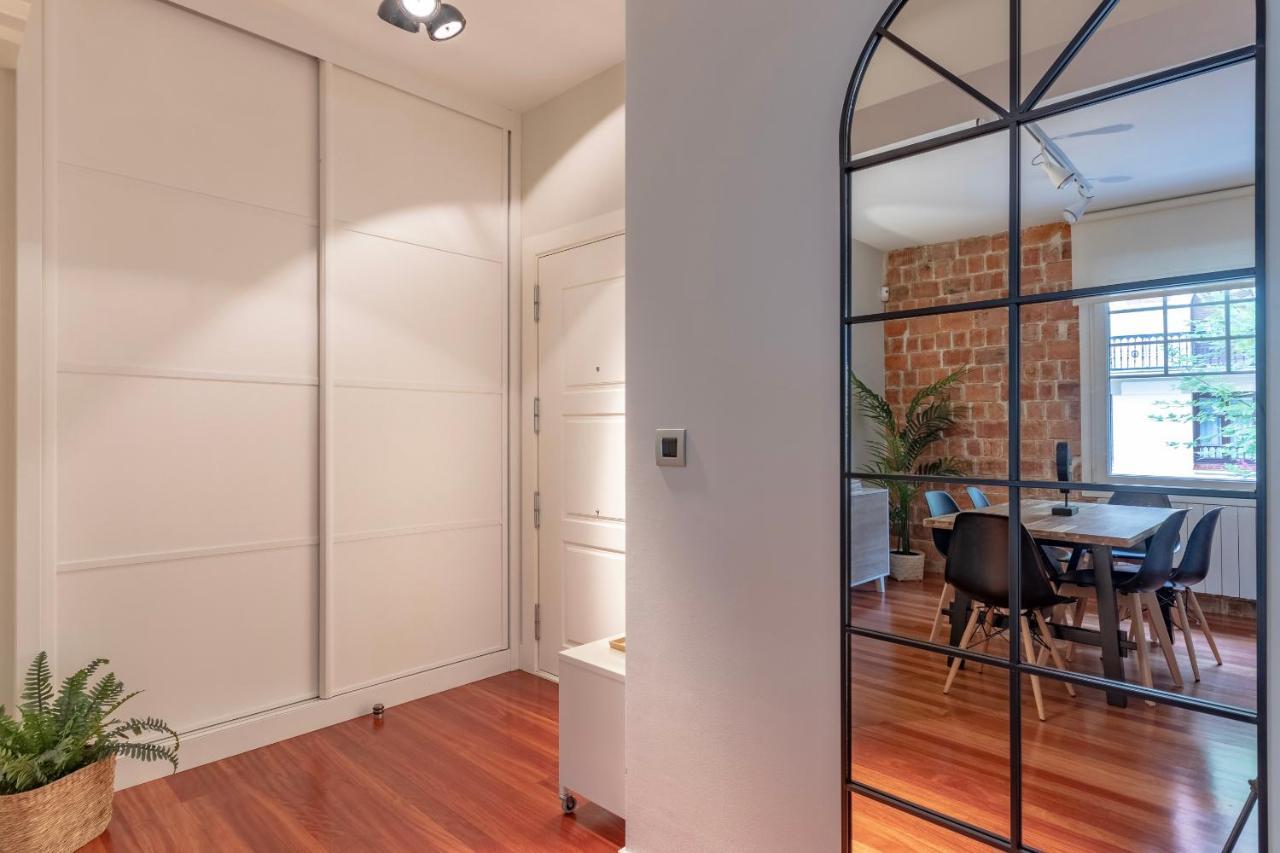 Gran Apartamento Con Estilo En El Centro De Bilbau Exterior foto